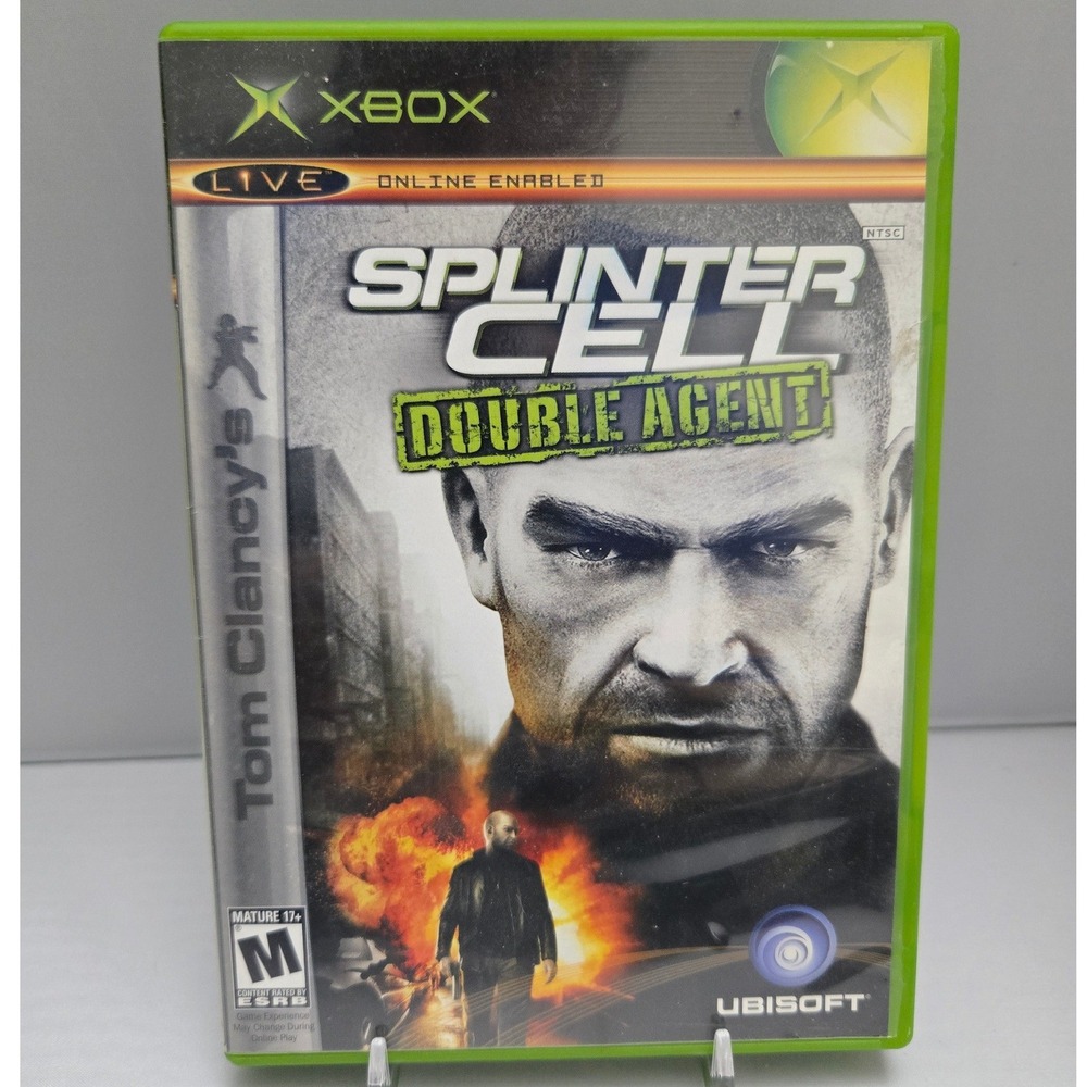 Tom Clancy's Splinter Cell Double Agent - Microsoft Xbox - Case & Disc Working